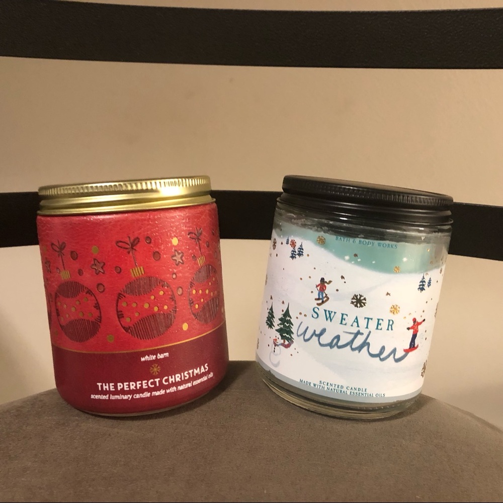 Bath and Body Works Candles Bundle Set of 2